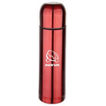 16 Oz. Slim Vacuum Bullet Bottle with Red Coating